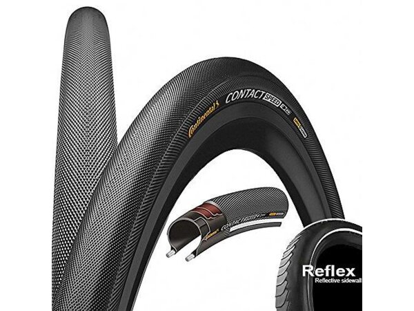 reifen conti contact speed reflex 28x1 3/8x1 5/8" 37-622 sw. skin refle   