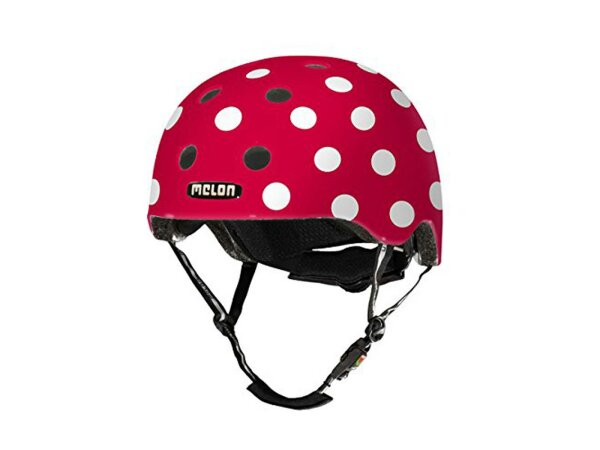 MELON Helm "All Stars" Urban Active, Mag dotty white matt, Gr. XXS-S (46-52 cm)