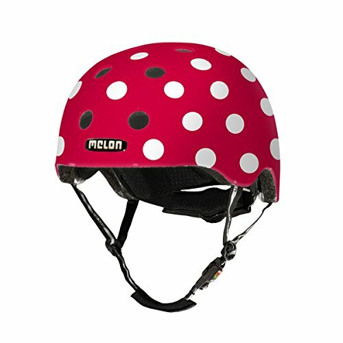 MELON Helm "All Stars" Urban Active, Mag dotty white matt, Gr. M-L (52-58 cm)