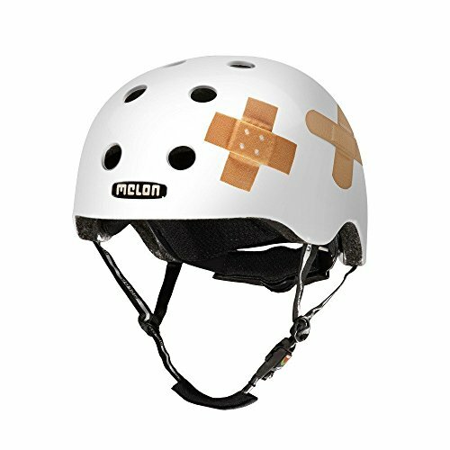 MELON Helm "All Stars" Urban Active, Mag plastered white matt, Gr. XL-XXL (58-63 cm)