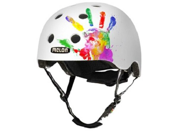 MELON Helm "All Stars" Urban Active, Mag handprint matt, Gr. M-L (52-58 cm)