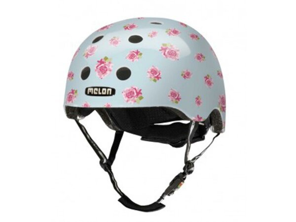 MELON Helm "All Stars" Urban Active, Mag flying roses, Gr. XXS-S (46-52 cm)