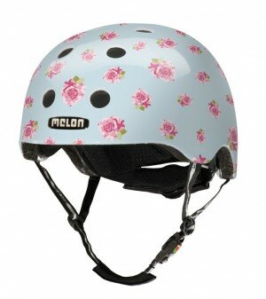 MELON Helm "All Stars" Urban Active, Mag flying roses, Gr. XL-XXL (58-63 cm)