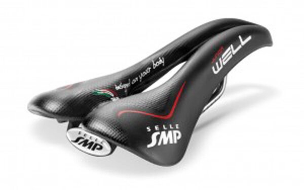 Sattel Selle SMP Junior Well schwarz, Unisex, 234x130mm, 225g