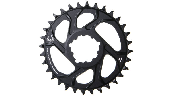 SRAM Kettenblatt "X-Sync 2" Aluminium Zu 3 mm Offset, 30 Zähne, schwarz