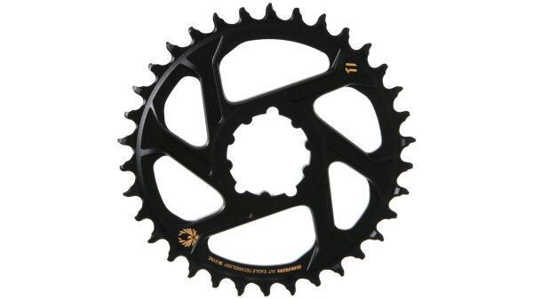 SRAM Kettenblatt "X-Sync 2" Aluminium Zu 3 mm Offset, 34 Zähne, gold