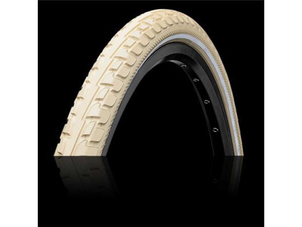 CONTINENTAL Reifen "Ride Tour" 180 TPI,  37-622 (28" x 1 3/8 x 1 5/8), creme / Reflex