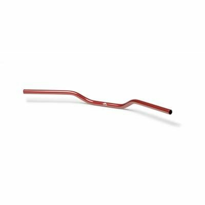 LSL Lenker "Superbike" Ø 22 mm, Breite x  "A01", Aluminium eloxiert, rot, mit ABE