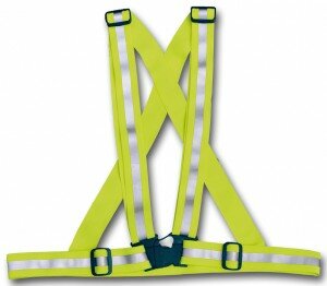 4-ACT Reflexschärpe "Cross Belt" SB-verp gelb