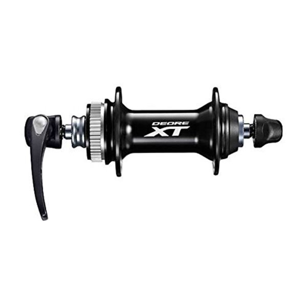 SHIMANO V.R.-Nabe "Deore XT " HB-M8000/8 36 Loch, mit Hohlachse / Schnellspanner, 100 mm Einbaubreite