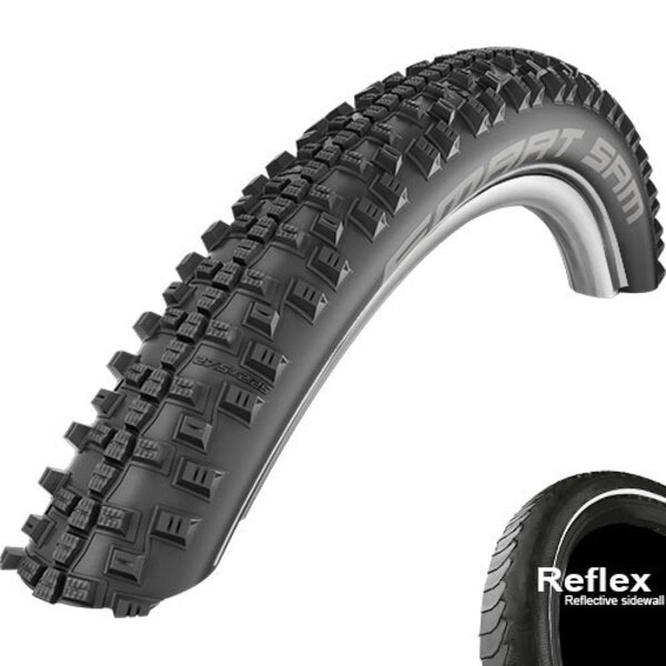 Reifen Schwalbe Smart Sam HS476 Draht 28x1.60"42-622 sw Refl.LSkin Perf.Addix