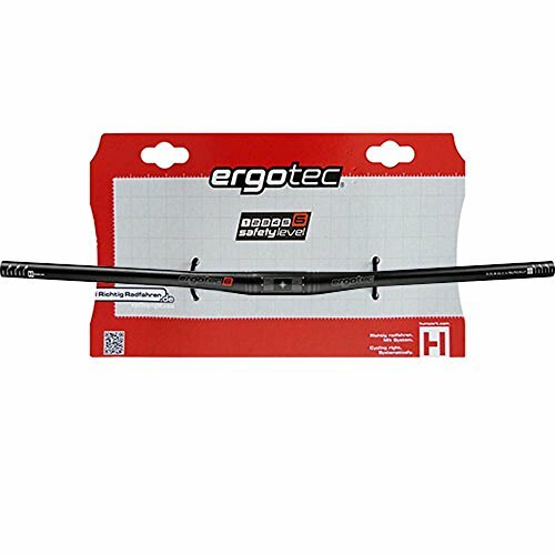 ergotec mtb-lenker "flat bar", flat bar, grif