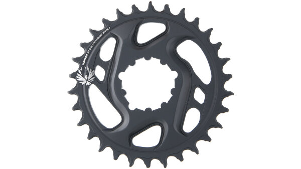 kettenblatt sram x-sync2 eagle 12f 30 z.,schwarz,cfalu,offset 6mm, dm