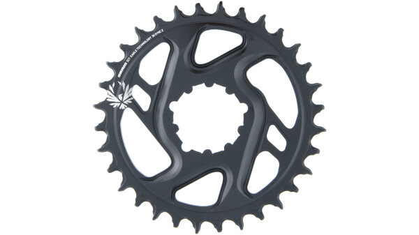 kettenblatt sram x-sync2 eagle 12f 32 z.,schwarz,cfalu,offset 6mm, dm