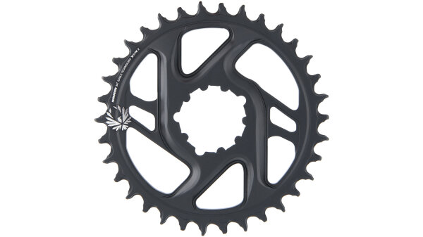 kettenblatt sram x-sync2 eagle 12-f. 34 z.,schwarz,cfalu,offset 6mm, dm