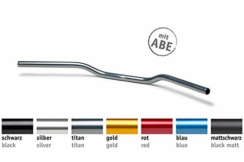 LSL Lenker "Superbike" Flach, Ø 22 mm, Breite x Hö "AN1", Alumini