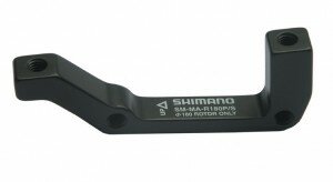 adapter shimano für pm-bremse/is-gabel hr, für 180mm, für brm535,585,601,765