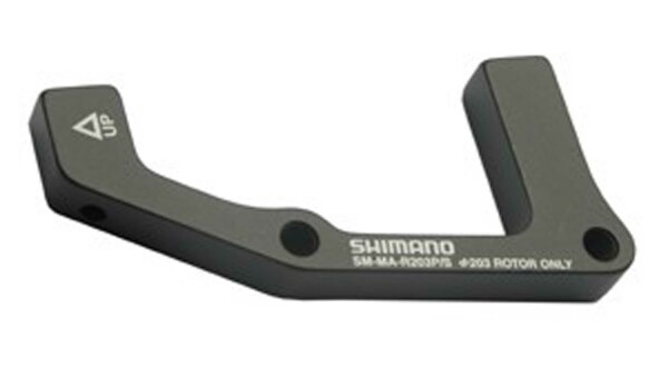 SHIMANO Scheibenbremsadapter Für PM Bremse auf IS Gabel / Ra