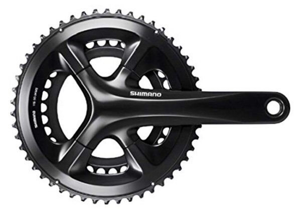 SHIMANO Kettenradgarnitur "105" FC-RS510 34 / 50 Zähne, 172,5 mm Kurbellänge, ohne Innenlager