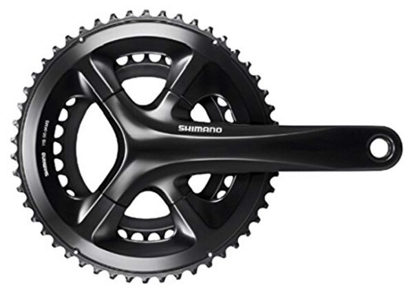 SHIMANO Kettenradgarnitur "105" FC-RS510 34 / 50 Zähne, 175 mm Kurbellänge, ohne Innenlager