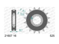 AFAM Antriebsritzel "21607" 525, Stahl g 16...