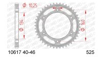 AFAM Kettenrad "10617" 525, Stahl 42...