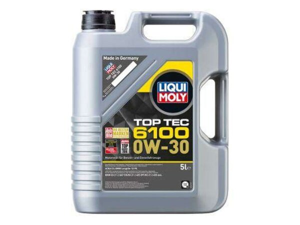 LIQUI MOLY Motoröl "Top Tec 6100" SAE 0W 5 l Kanister