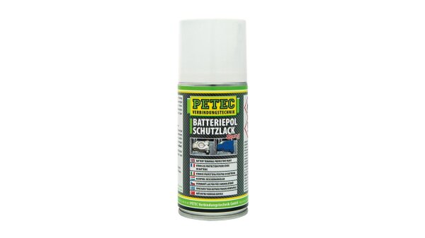 PETEC Batteriepolschutzlack Zur Wartung  150 ml Spraydose, blau