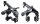 SHIMANO Rennbremse "Ultegra BR-R8000 / 8010" SB-ve Paar, vorn und