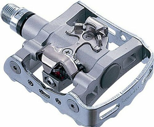 SPD-Pedal Shimano PD-M 324 in Kt. einseitig,silber,9/16",Bärentatze-System