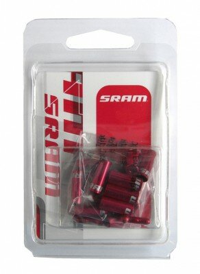 SRAM Anschlaghülsen-Kit Aluminium, bestehend aus: 10 Stück f