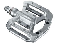 mtb-pedal shimano pdgr500 silber plattform ohne reflektoren