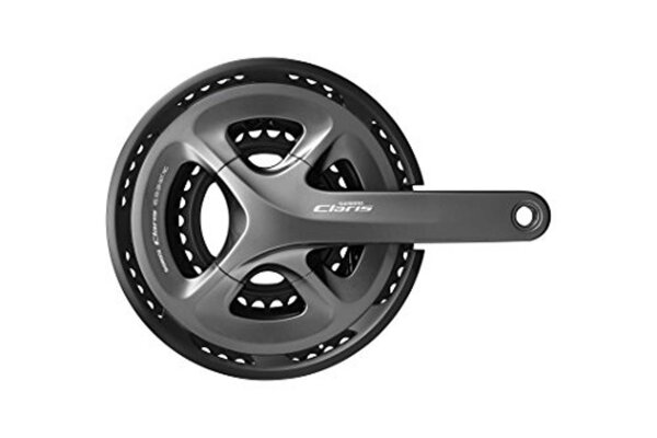 SHIMANO Kettenradgarnitur "Claris" FC-R2 175 mm, mit Kettenschutzring