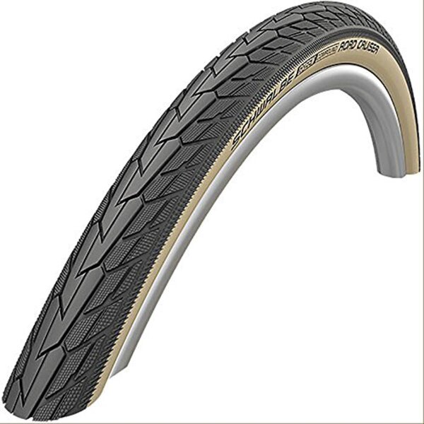 reifen schwalbe road cruiser hs484 green 28x1.40"37-622 goldwand-tskin kg gc     