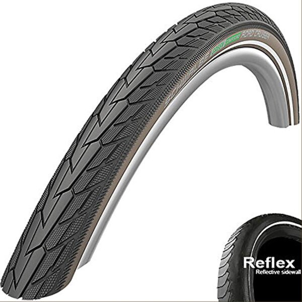 reifen schwalbe road cruiser hs484 green 28x1.75"47-622sw/coff-tsk.refl.kg gc    