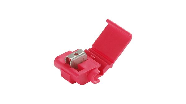 HERTH+BUSS Abzweigverbinder Isoliert, bi Querschnitt: 0,5 - 0,75 mm², rot, 10 St. im Blister