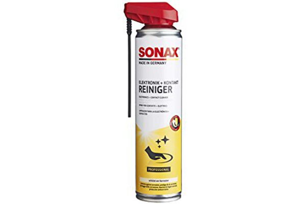 SONAX Spezialreiniger "Elektronik + Kont 400 ml Spraydose, mit EasySpray Doppelsprühsystem