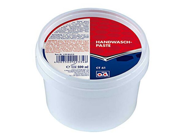 AD Handreiniger "CT61" Sandfreie Handwaschpaste mi 500 ml Dose