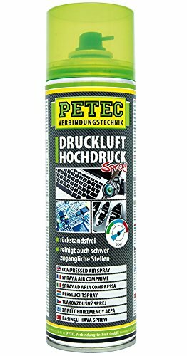 PETEC Druckluftspray Hochdruck, universe 400 ml Spraydose