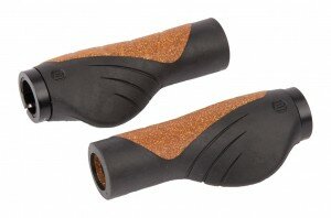 MTB-ATB-Griffe Ergotec  Aero 2 Kraton, 135/135mm per Paar sw/gr