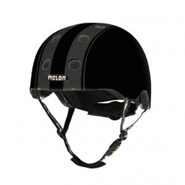 MELON Helm "All Stars" Urban Active, Mag decent double black matt, Gr. M-L (52-58 cm)