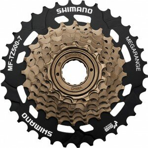 SHIMANO HG Schraub-Zahnkranz "TZ500" 7-f 14-16-18-20-22-24-28 Zähne