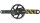 krg sram crank xx1 eagle dub 175mm b148 ohne dub-lager,dm,34-z.gold.x-sync2