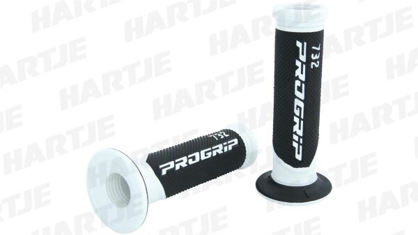 PROGRIP Griffgummi "732" Typ: Road, Scoo weiß / schwarz, offen