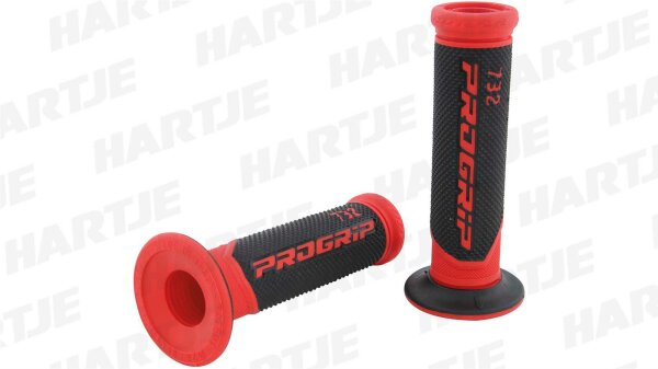 PROGRIP Griffgummi "732" Typ: Road, Scoo rot / schwarz, offen