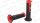 PROGRIP Griffgummi "725" Typ: Road, 2 Komponenten  rot / schwarz