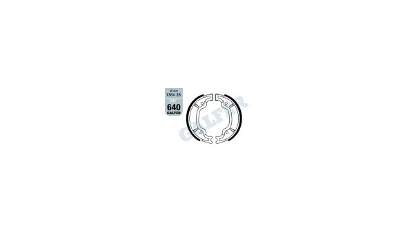 GALFER Bremsbacken "MF640" G2165, Organis