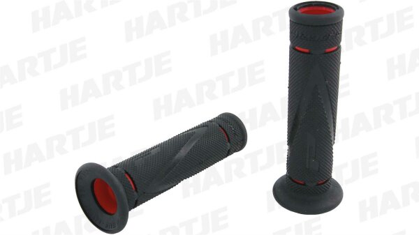 PROGRIP Griffgummi "838" Typ: Road, 2 Komponenten  rot / schwarz