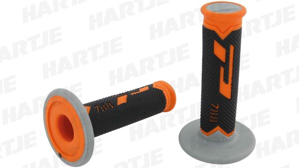 PROGRIP Griffgummi "788" Typ: MX, 3 Komp orange / schwarz / grau