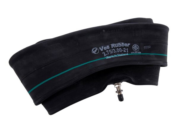 VEE RUBBER Schlauch Für Motorrad und Rol 2.75 | 3.00 | 80/90 | 80/100 | 90/90 -21, Ventil: TR4, gerade